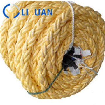 12 Strand 4-80mm Orange UHMWPE Rope Braid Synthetic Rope